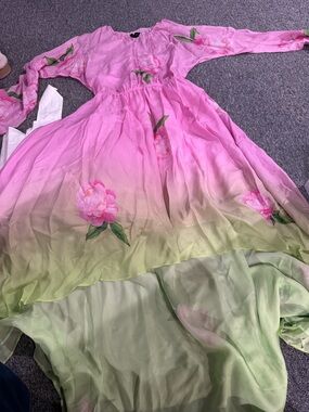 Cynthia Rowley Pink Silk Blouse